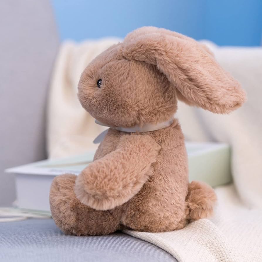 茶色いウサギのぬいぐるみ うさぎ ぬいぐるみ 茶色 たけのこ TAKENOKO プチどりーむミニ